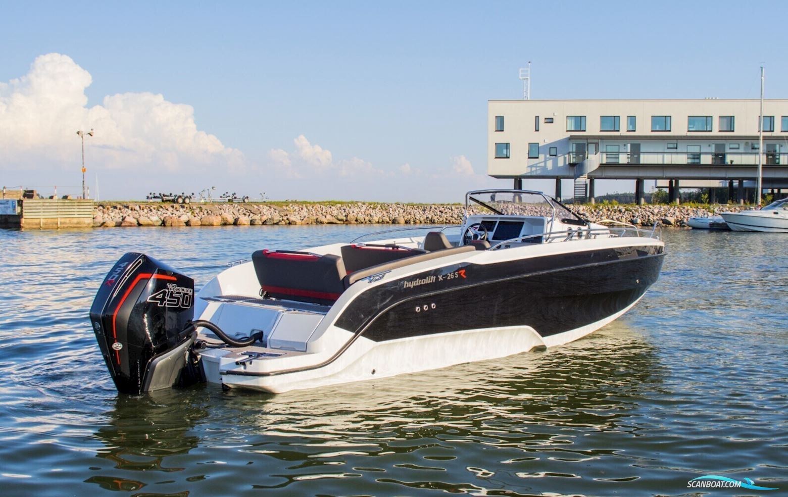 Hydrolift X-26 SR Motorbåd 2022, med Mercury 450R motor, Sverige