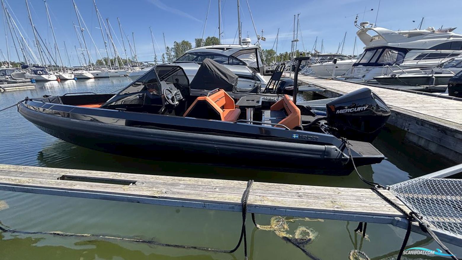 Iron 707 Motorbåd 2025, med Mercury 225 V6 motor, Sverige