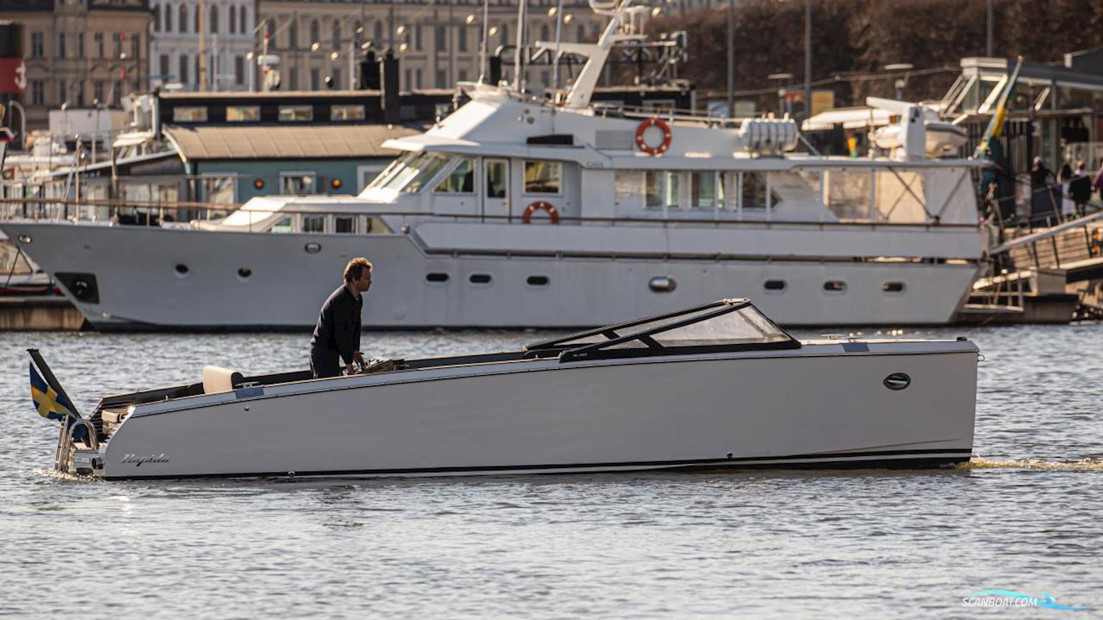 Isloep Rapida 777 Motorbåd 2016, med Craftsman Marine motor, Sverige