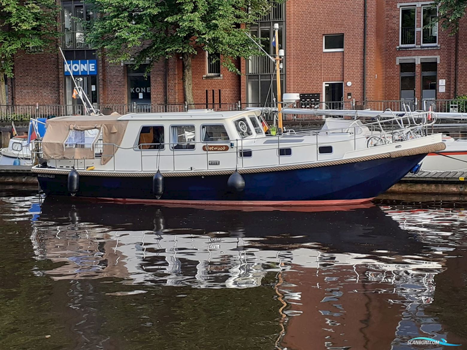 Jachtwerft Doesburg Multivlet 11.00 OK Motorbåd 1996, med Mwecedes OM 352 4-Zylinder motor, Tyskland