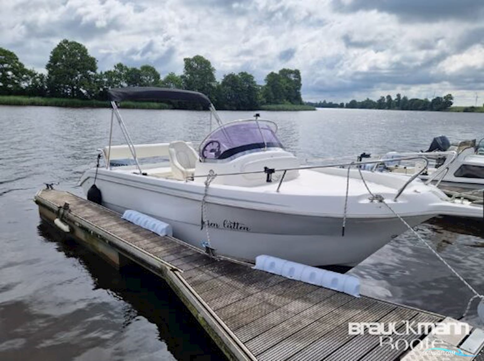 Janmor Sundeck 650 Motorbåd 2015, med Honda motor, Tyskland