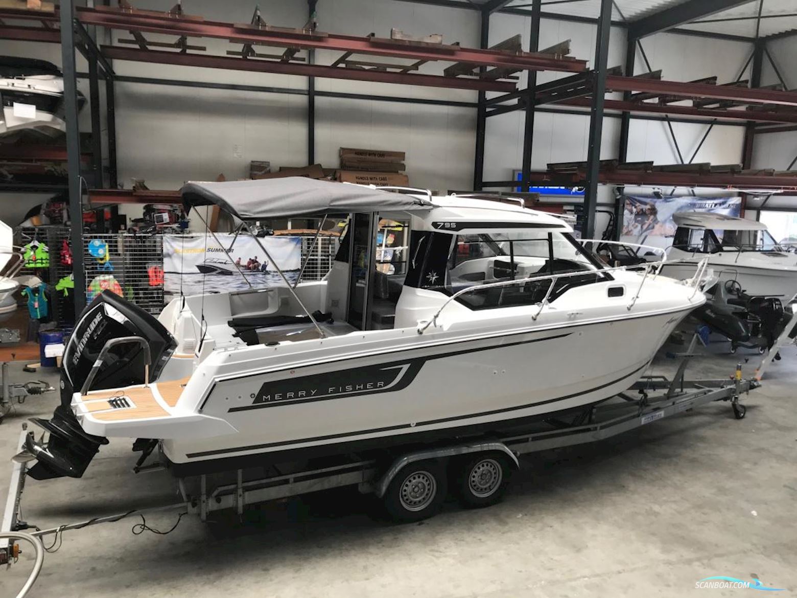 Jeanneau  Merry Fisher 795 Motorbåd 2020, med Evinrude  motor, Holland