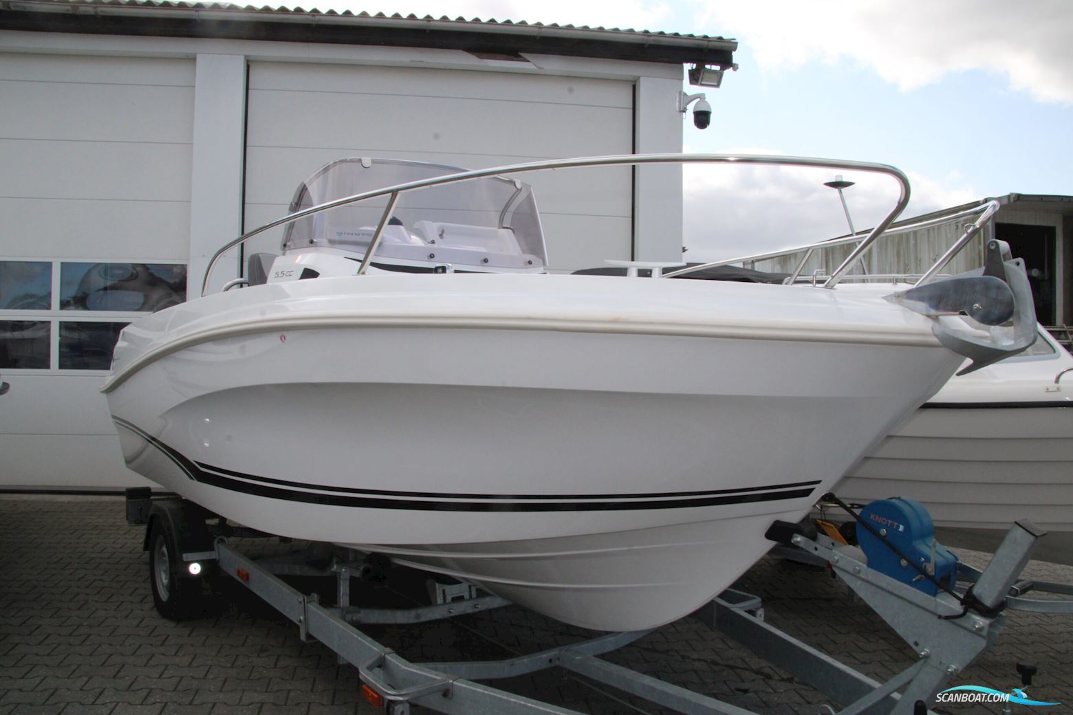 Jeanneau 5.5 CC Cap Camarat Motorbåd 2023, med Yamaha F130LA motor, Danmark