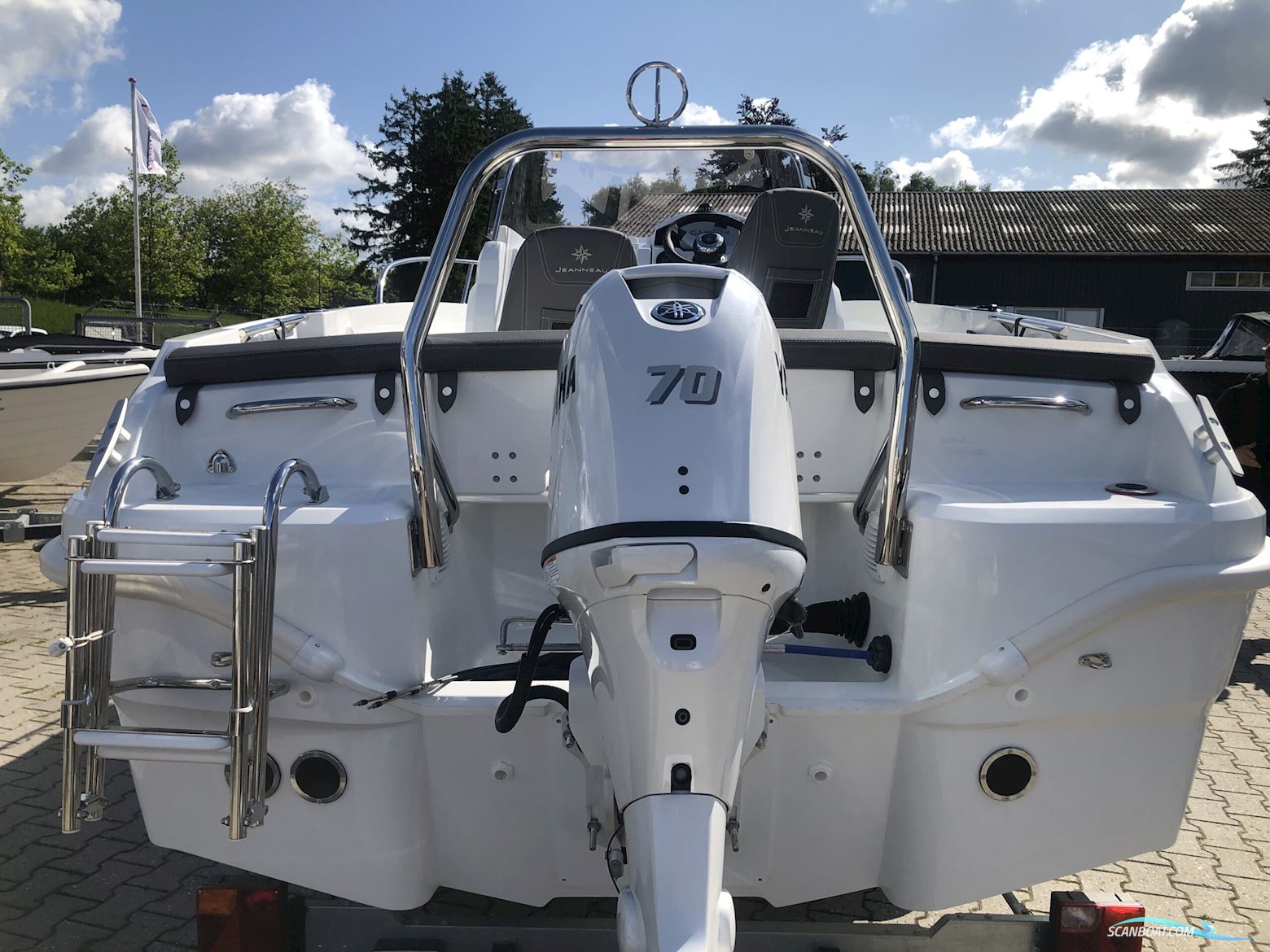 Jeanneau 5.5 CC Cap Camarat Motorbåd 2024, med Yamaha F70Bet2L motor, Danmark