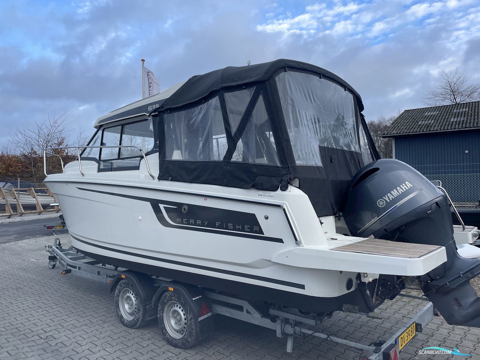 Jeanneau 695 Merry Fisher Serie2 Motorbåd 2021, med Yamaha F175AETL motor, Danmark