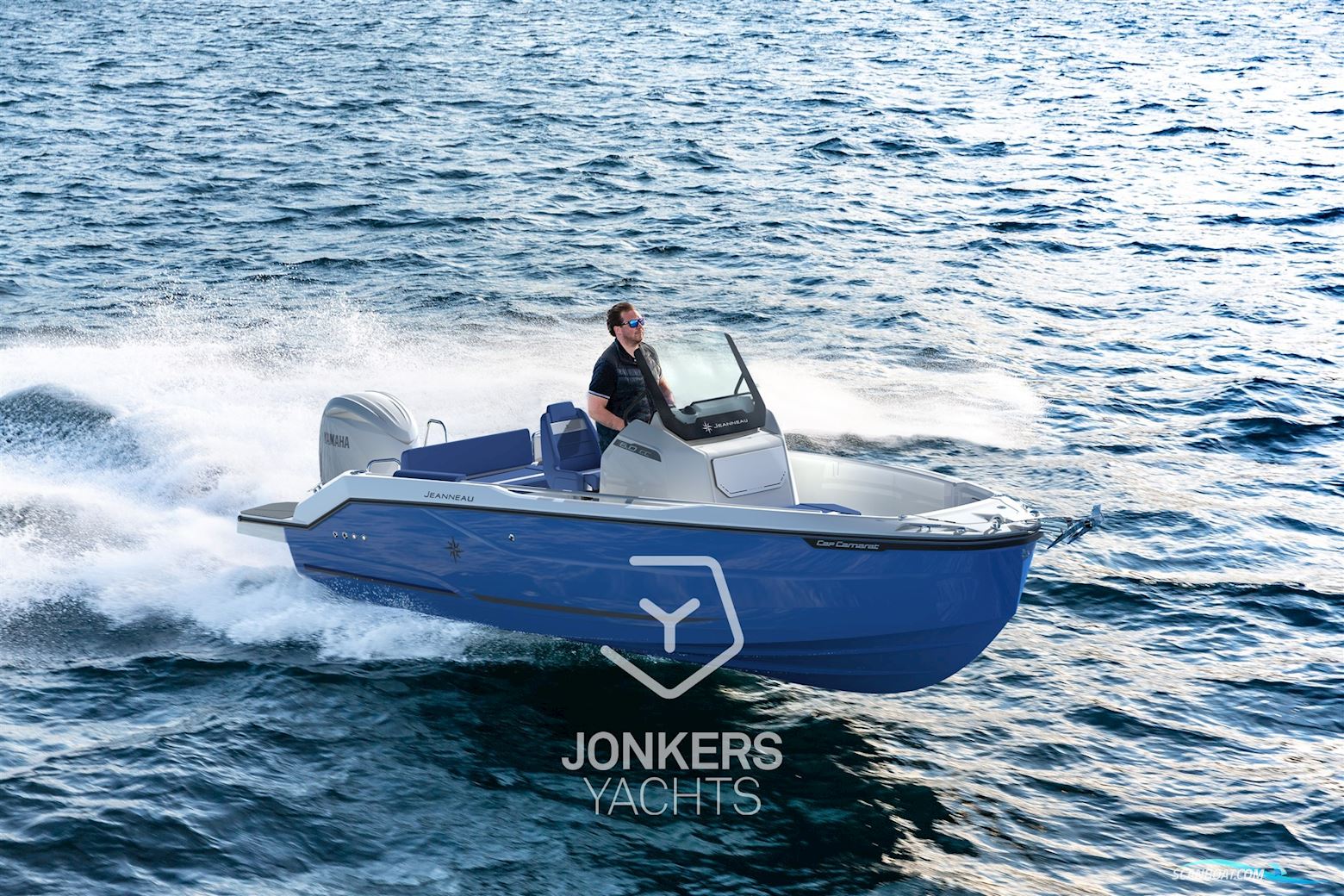Jeanneau Cap Camarat 6.0 CC Motorbåd 2027, med Yamaha F150Xcc motor, Holland