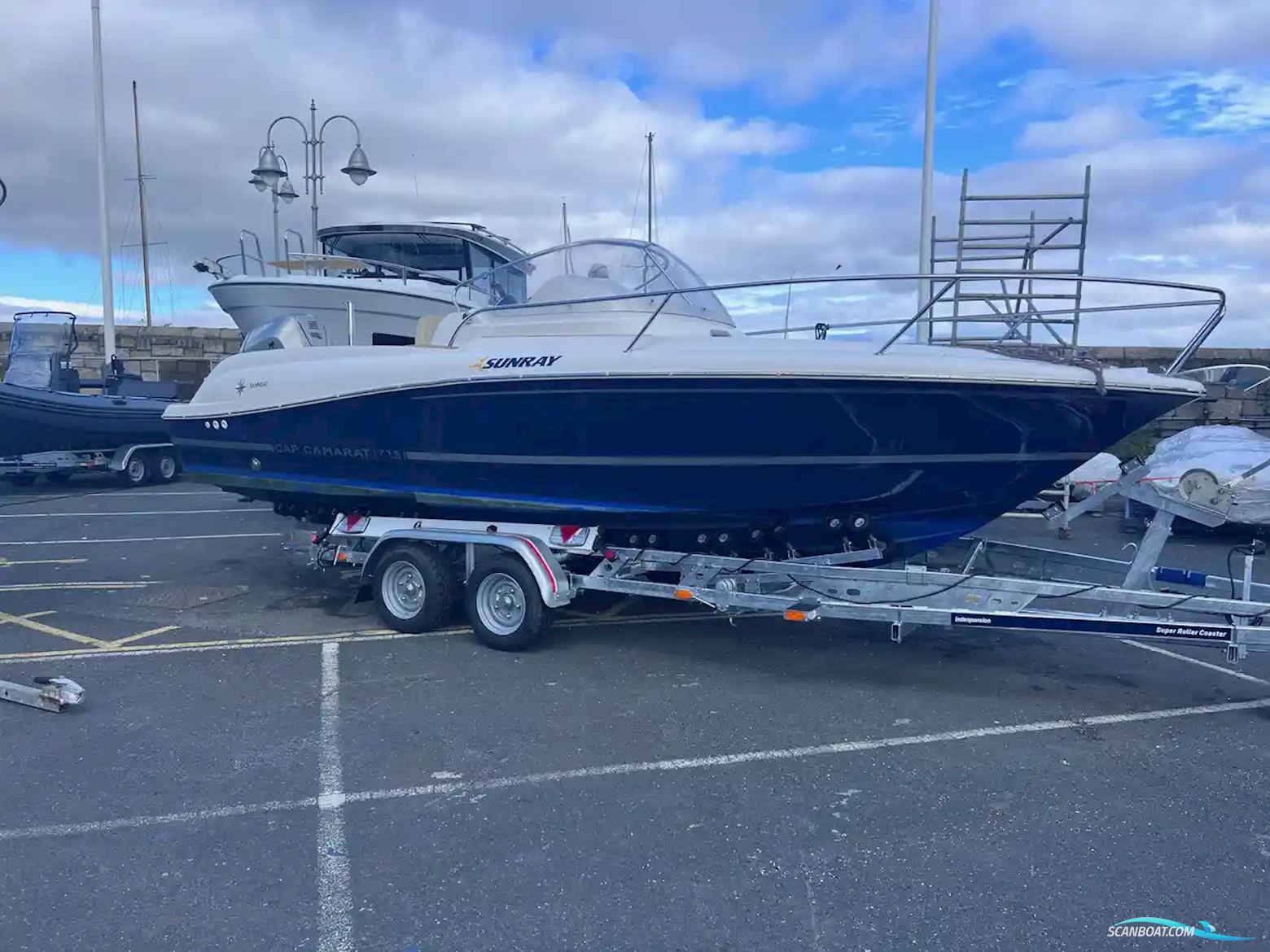 Jeanneau Cap Camarat 715 Motorbåd 2008, med Honda motor, Irland