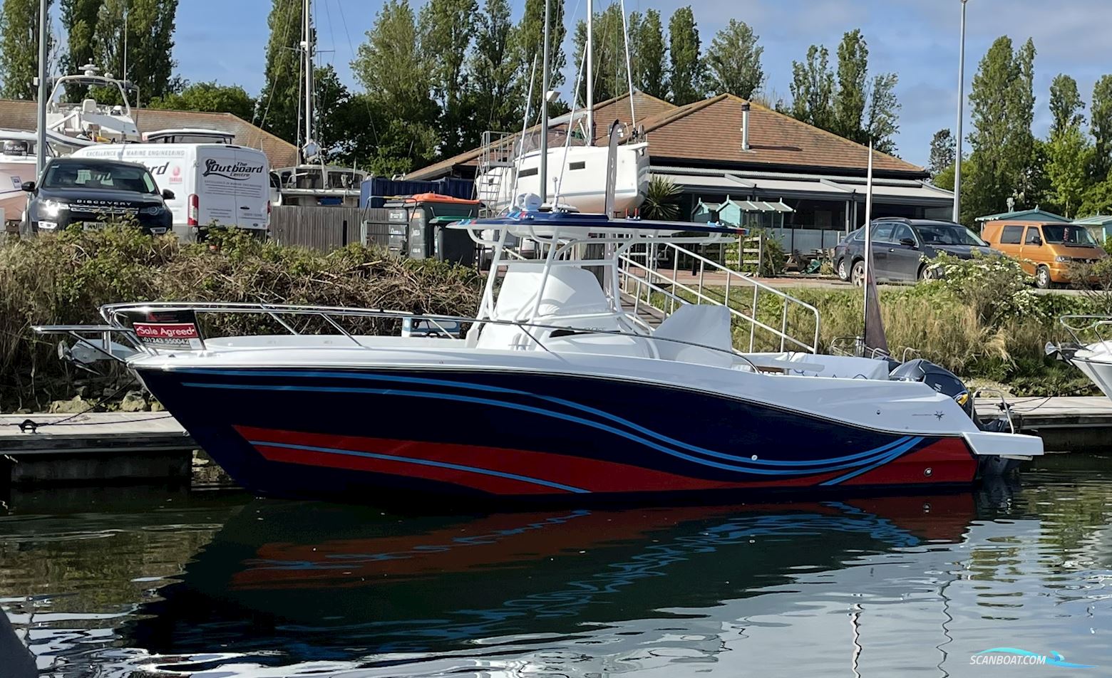 Jeanneau Cap Camarat 9.0 CC Motorbåd 2022, med Yamaha motor, England