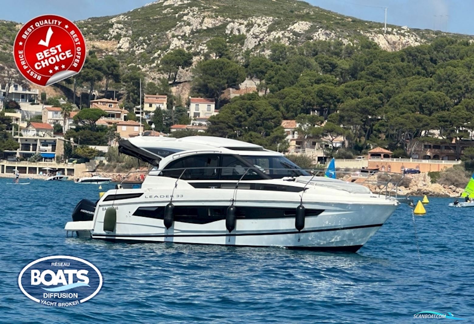Jeanneau Leader 33 OB Motorbåd 2020, med Mercury motor, Frankrig