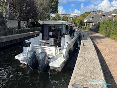 Jeanneau Merry Fisher 1095 Coupé Hardtop Motorbåd 2025, med Yamah Twin 150 motor, Holland