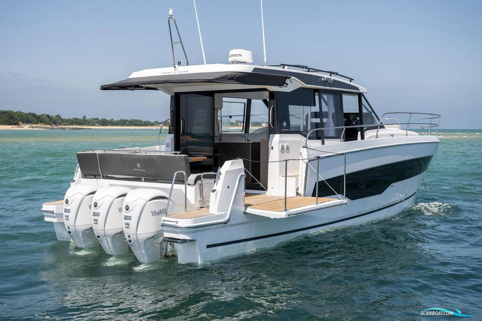 Jeanneau Merry Fisher 1295 Coupe Motorbåd 2026, med Yamaha 300 motor, England