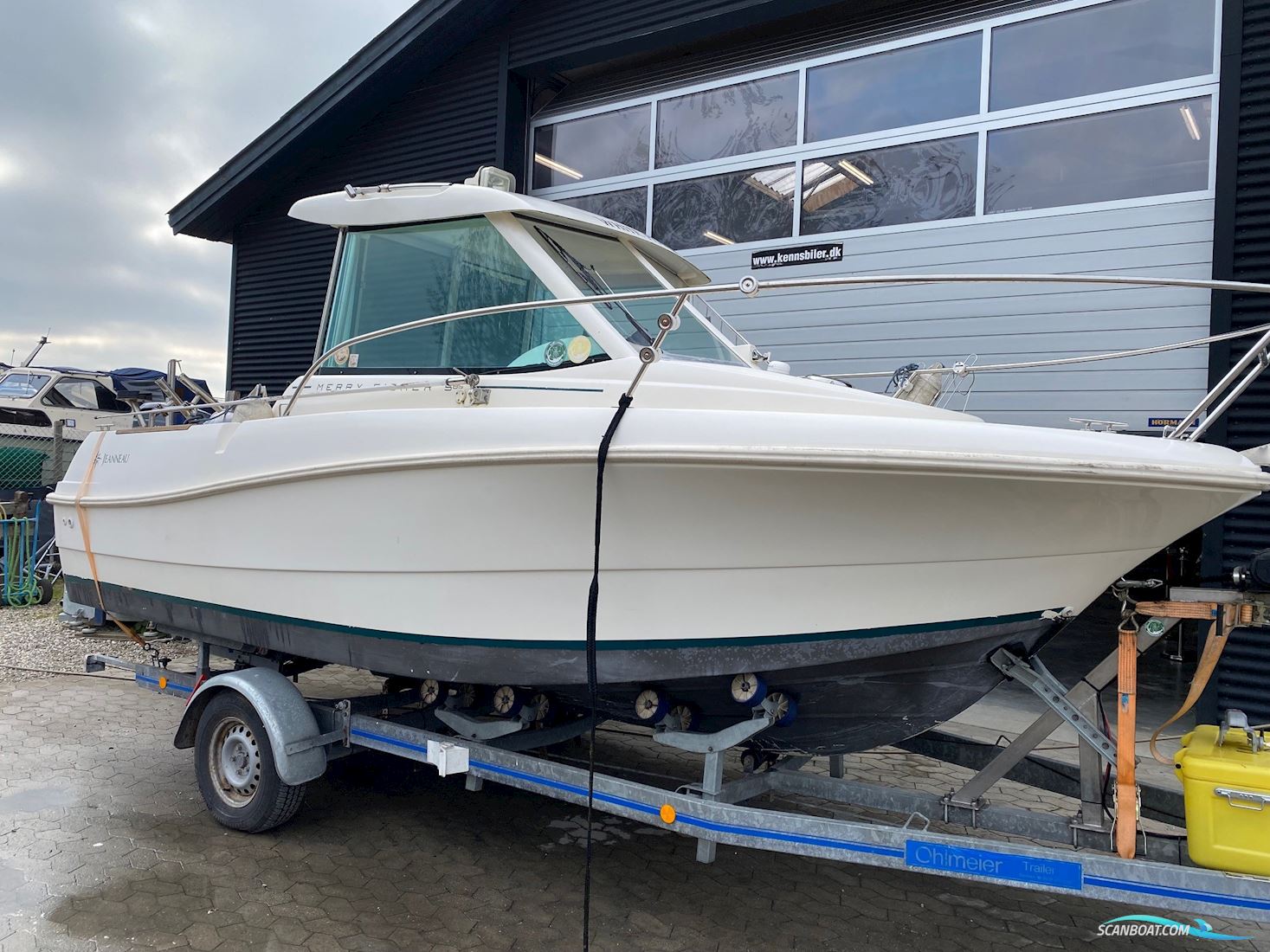 Jeanneau Merry Fisher 585 Motorbåd 2008, med Yamaha F130 motor, Danmark