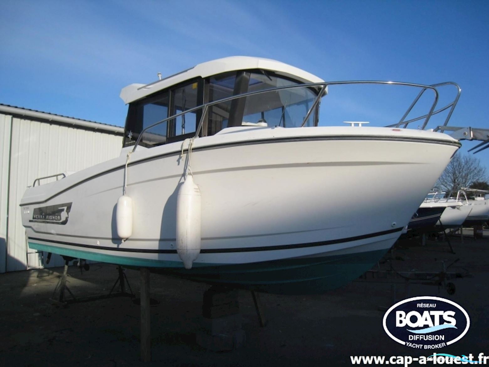 Jeanneau Merry Fisher 695 Marlin Motorbåd 2014, med Honda motor, Frankrig