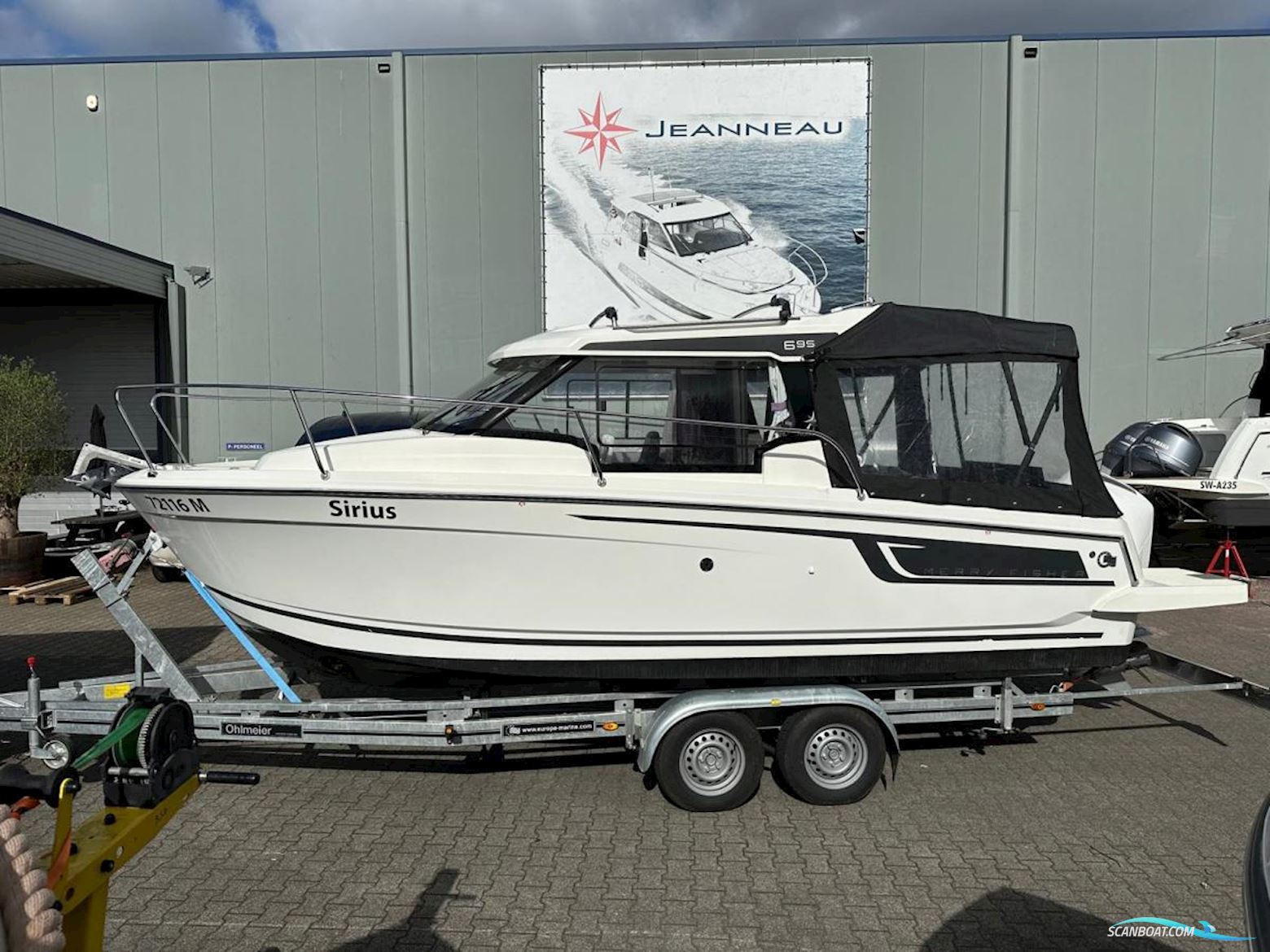 Jeanneau Merry Fisher 695 Motorbåd 2021, med Mercury motor, Holland
