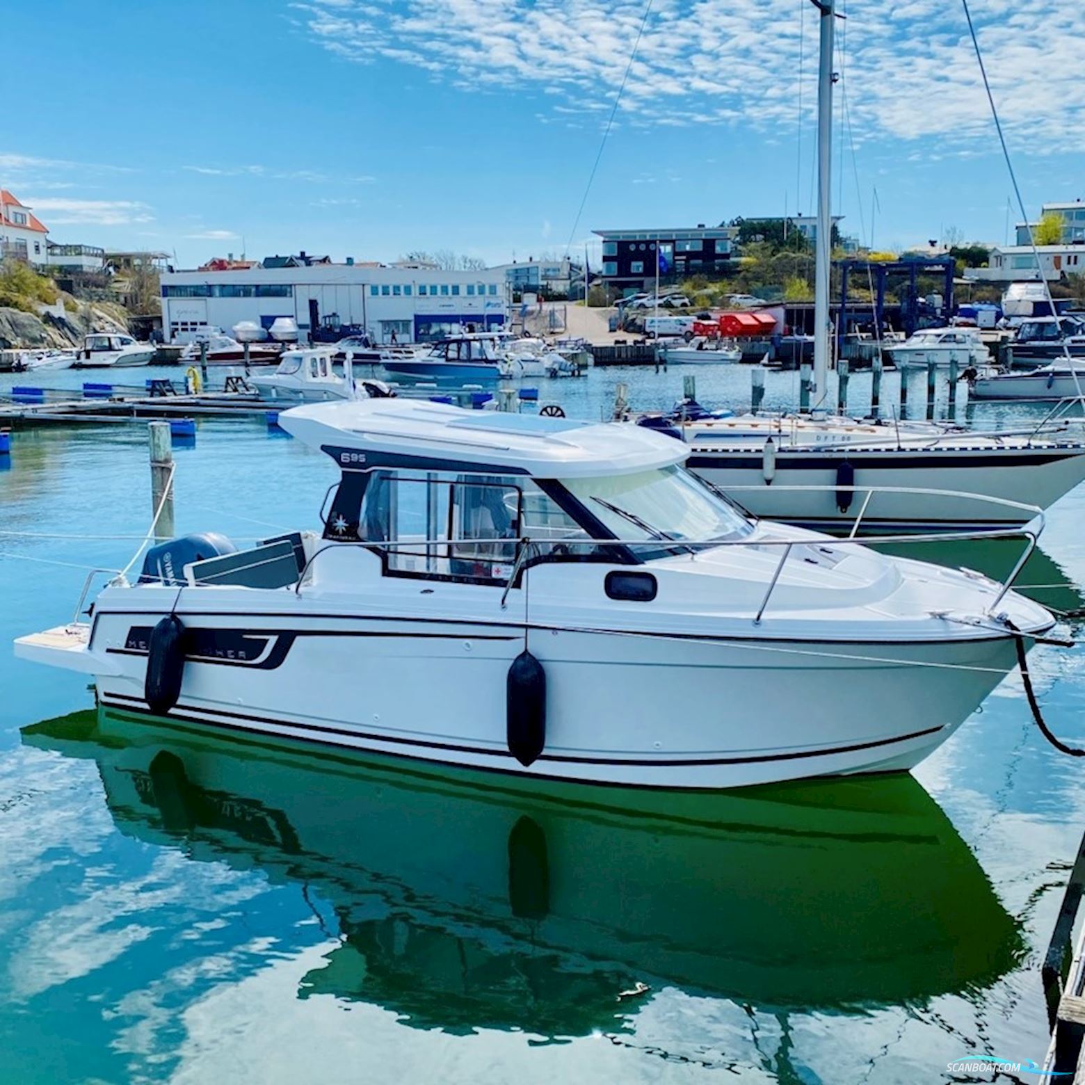 Jeanneau Merry Fisher 695 Motorbåd 2021, med Yamaha F 150 Detl motor, Sverige
