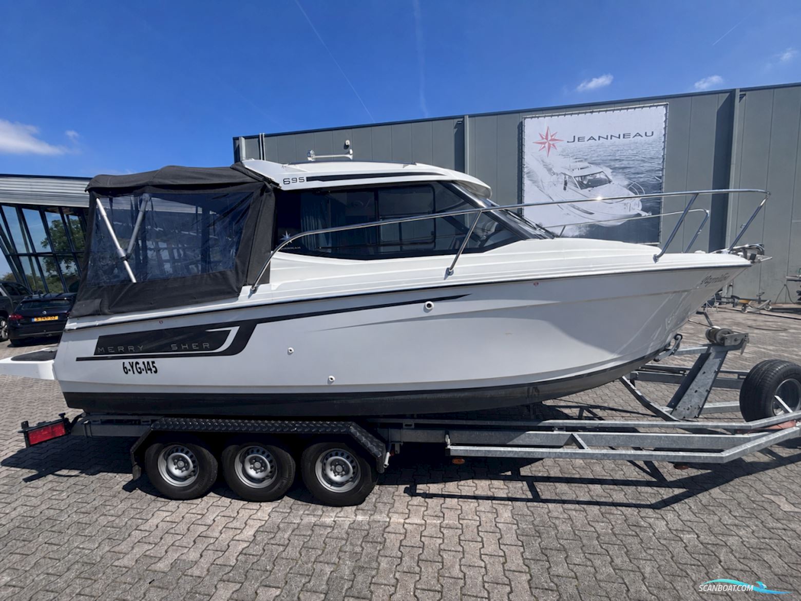 Jeanneau Merry Fisher 695 Motorbåd 2024, med Mercury motor, Holland