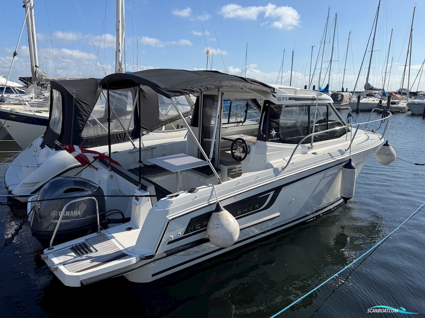 Jeanneau Merry Fisher 695 Motorbåd 2019, med Yamaha motor, Danmark