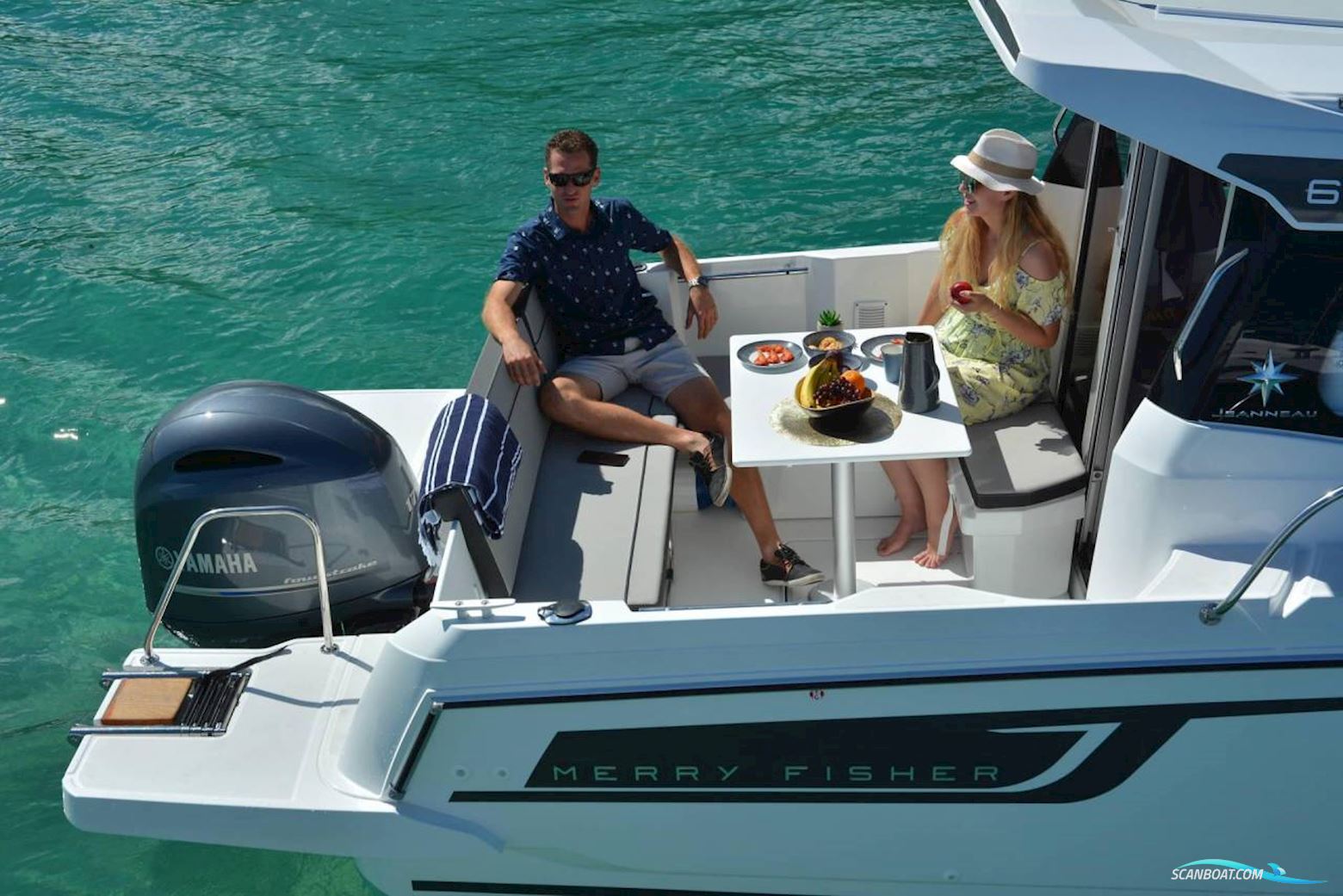 Jeanneau Merry Fisher 695 Serie 2 - 150 HK Yamaha/Loaded Med Udstyr