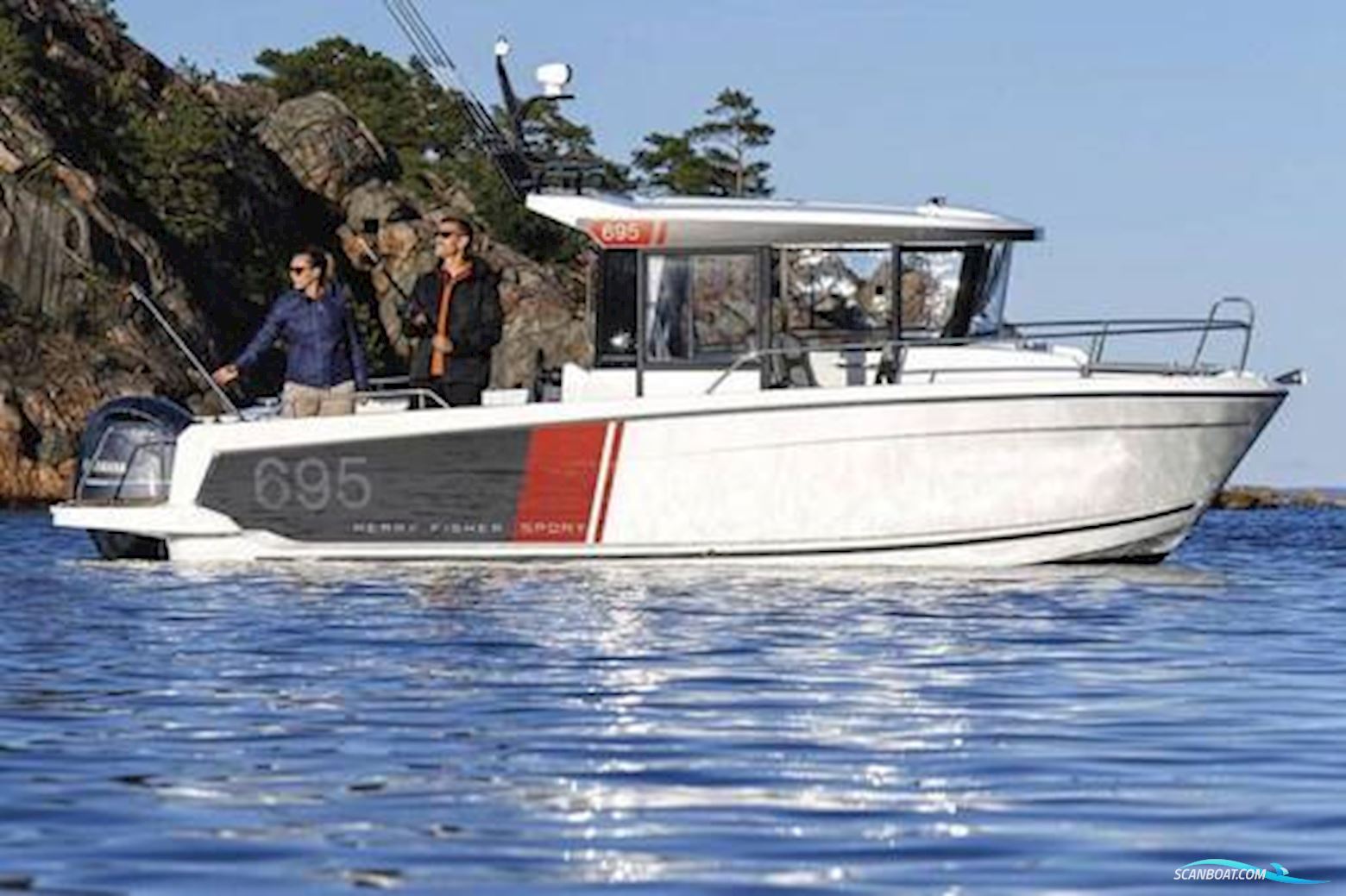 Jeanneau Merry Fisher 695 Sport Motorbåd 2026, med Yamaha 4 Stroke motor, England