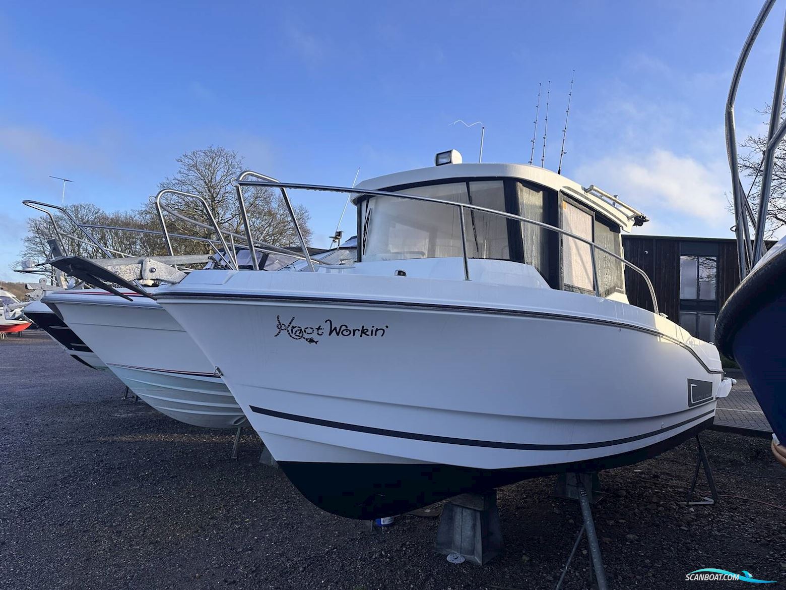 Jeanneau Merry Fisher 795 Marlin Motorbåd 2018, med Yamaha F200GETX motor, England