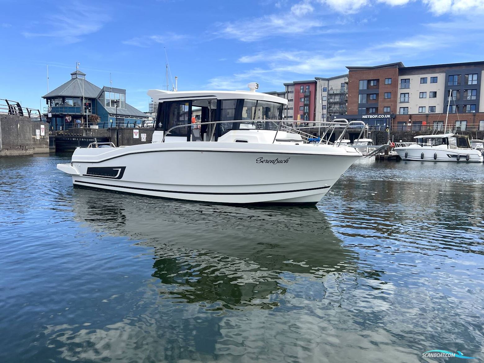 Jeanneau Merry Fisher 795 Marlin Motorbåd 2018, med Yamaha motor, England