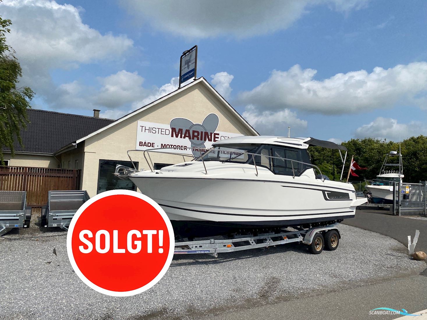 Jeanneau Merry Fisher 795 Motorbåd 2018, med Yamaha motor, Danmark