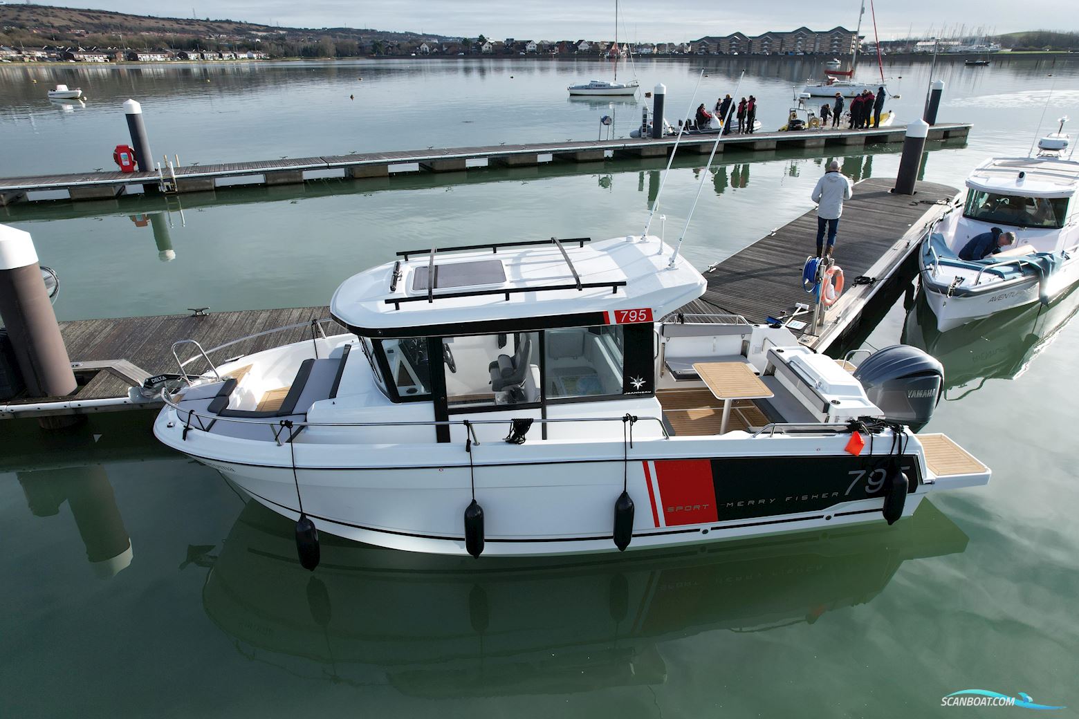Jeanneau Merry Fisher 795 Sport Motorbåd 2022, med Yamaha motor, England