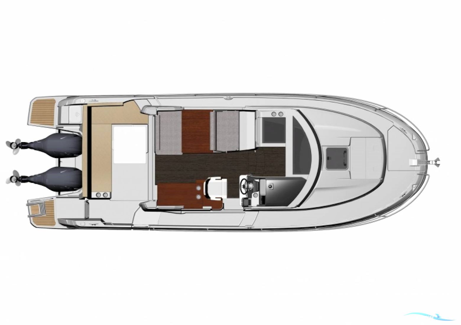 Jeanneau Merry Fisher 895 - 2 X 200 HK Yamaha