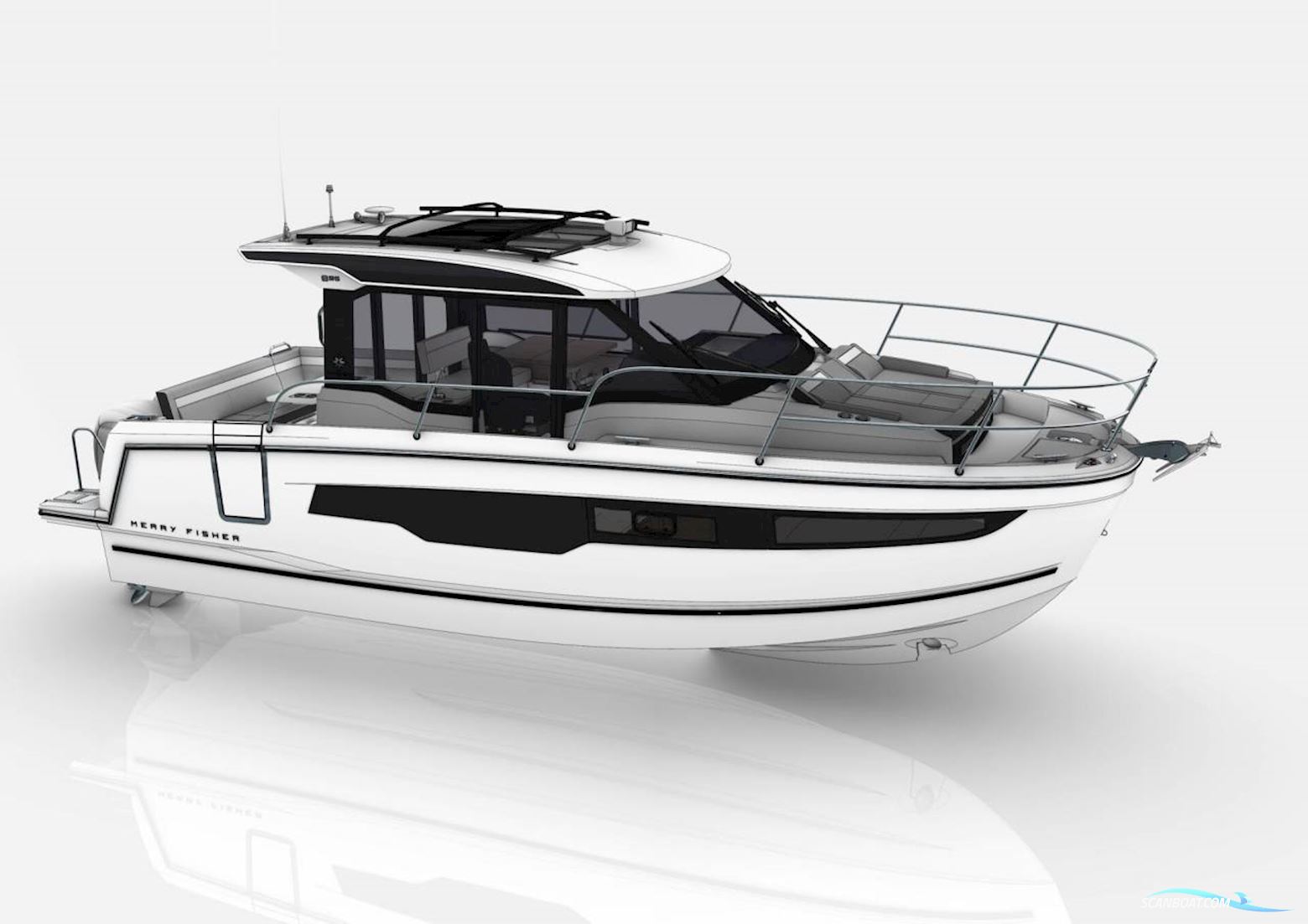 Jeanneau Merry Fisher 895 Cruiser Motorbåd 2025, med Yamaha F150GETX+FL150GETX motor, Danmark