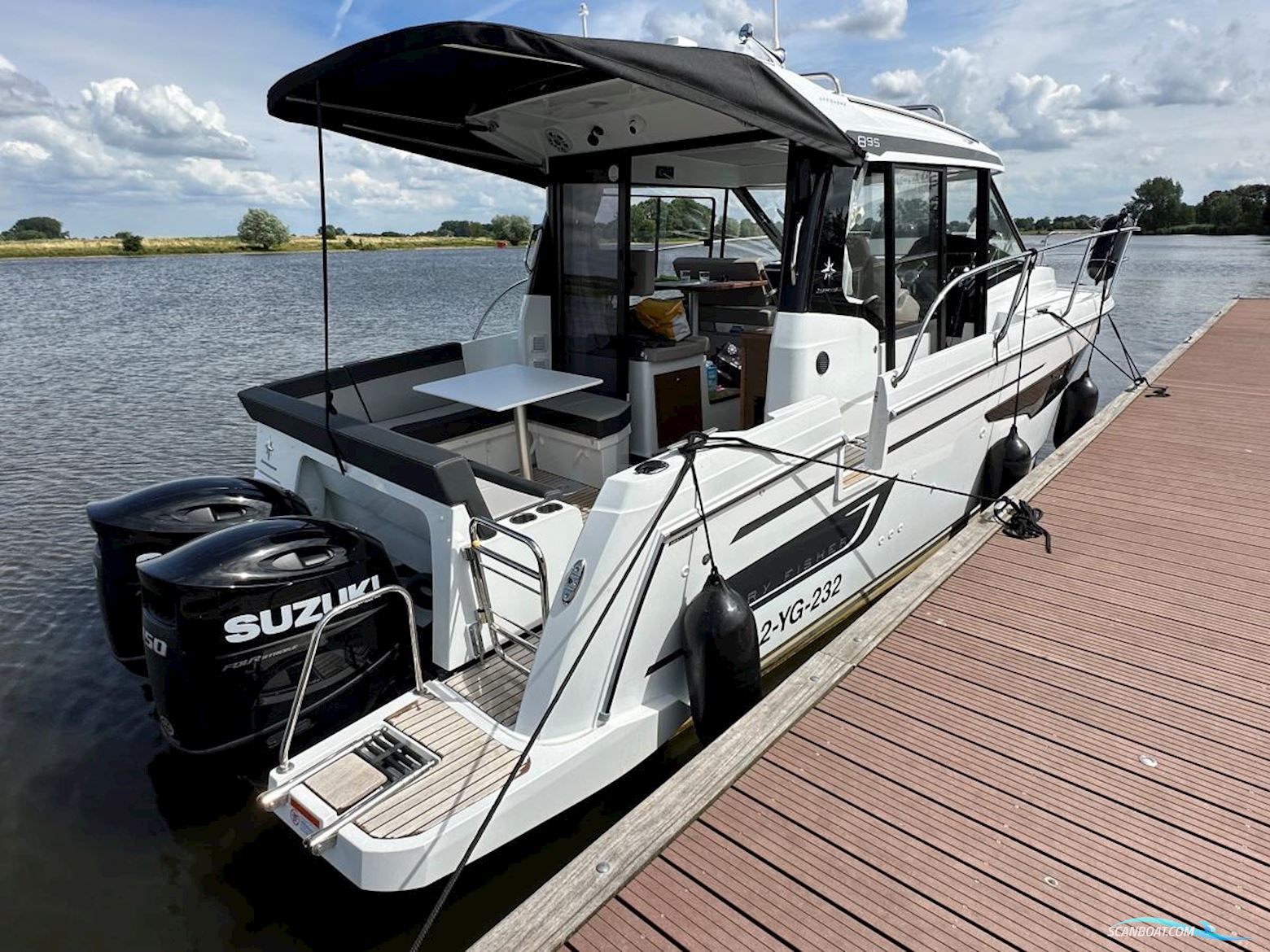 Jeanneau Merry Fisher 895 Offshore Full Options With Joystick Motorbåd 2022, med Suzuki motor, Holland