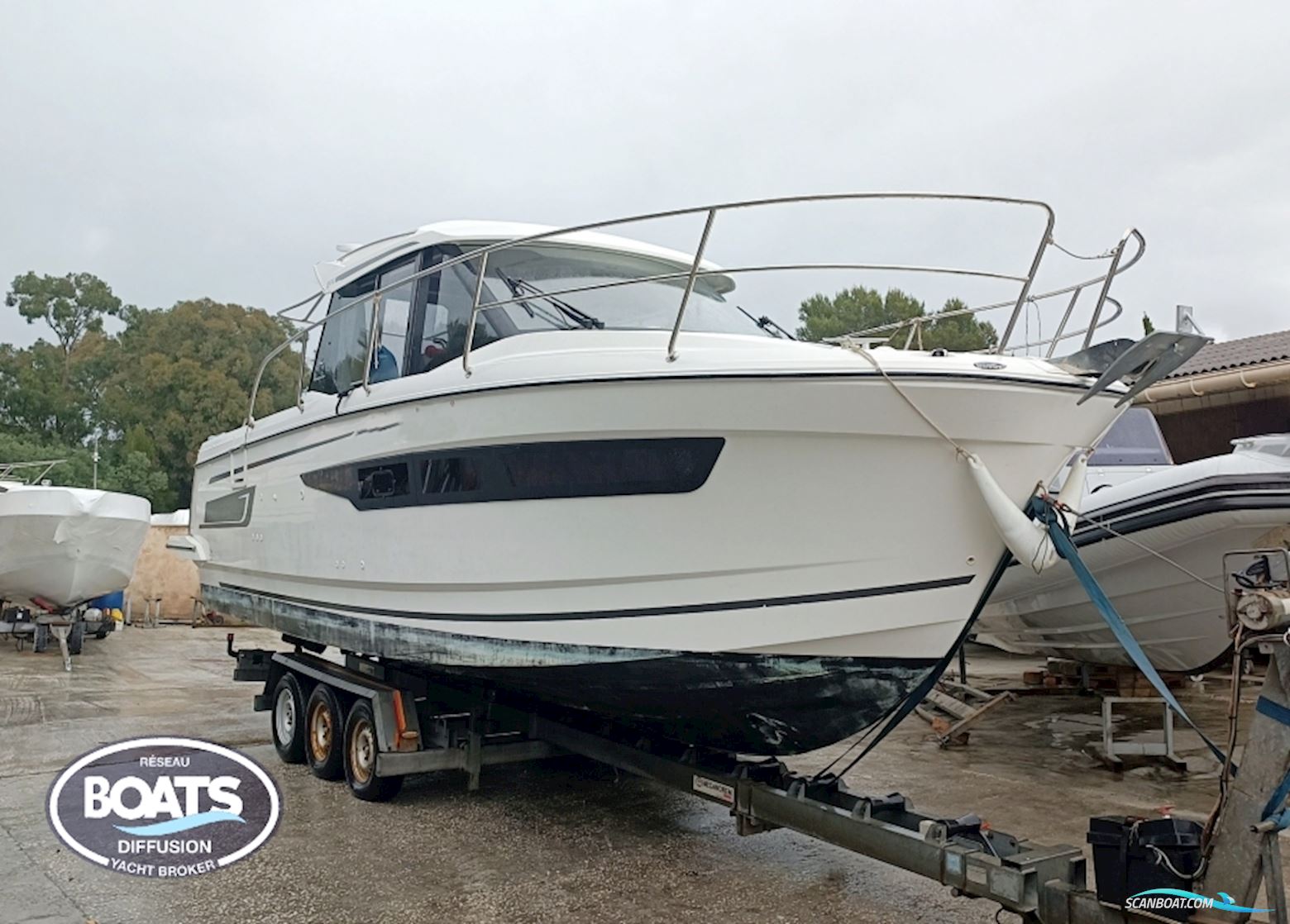 Jeanneau Merry Fisher 895 Motorbåd 2017, med Yamaha motor, Frankrig