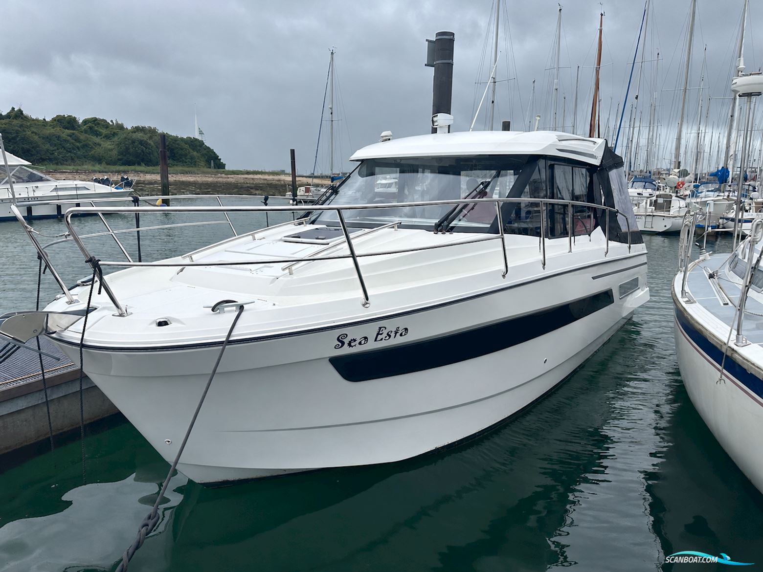 Jeanneau Merry Fisher 895 Motorbåd 2017, med Yamaha motor, England