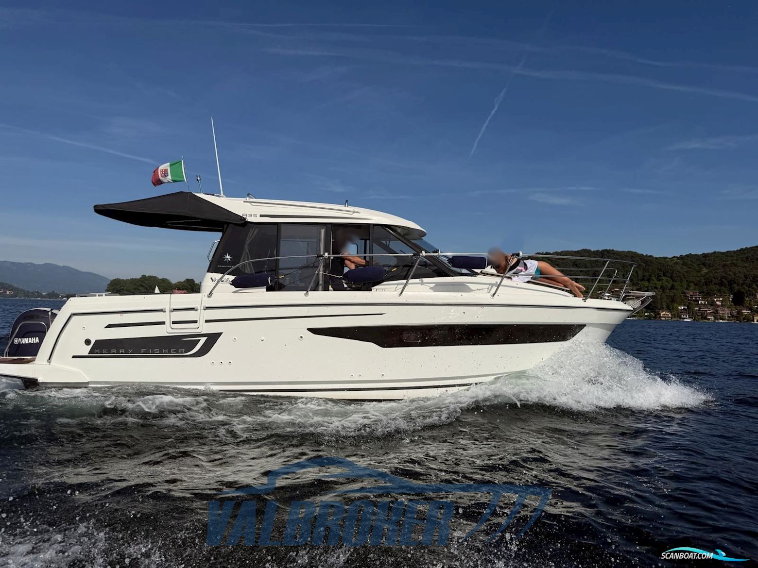 Jeanneau Merry Fisher 895 Motorbåd 2018, med Yamaha FL 150 GETX motor, Italien