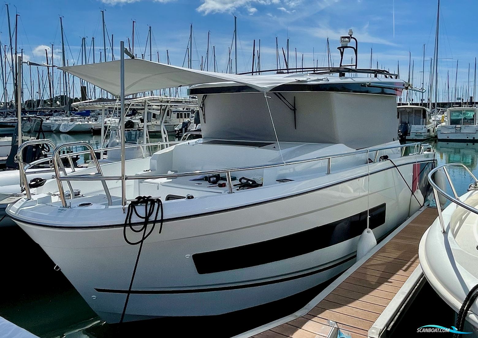 Jeanneau Merry Fisher 895 Sport Motorbåd 2022, med Yamaha 2x200 motor, Frankrig