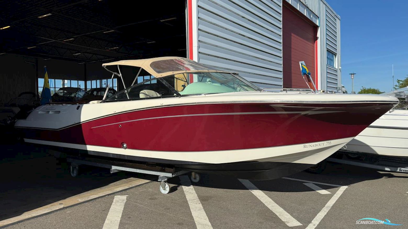 Jeanneau Motorbåt Runabout 755 Motorbåd 2006, med Volvo Penta motor, Sverige