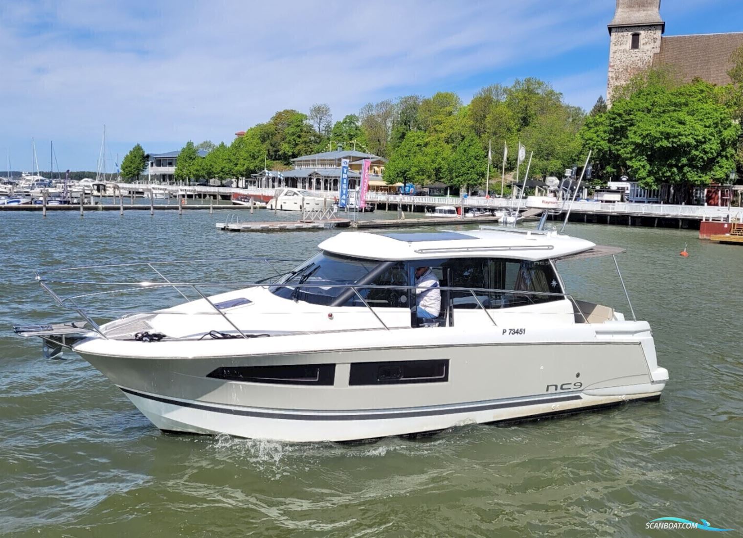 Jeanneau NC 9 Motorbåd 2017, med Volvo Penta D4 motor, Sverige