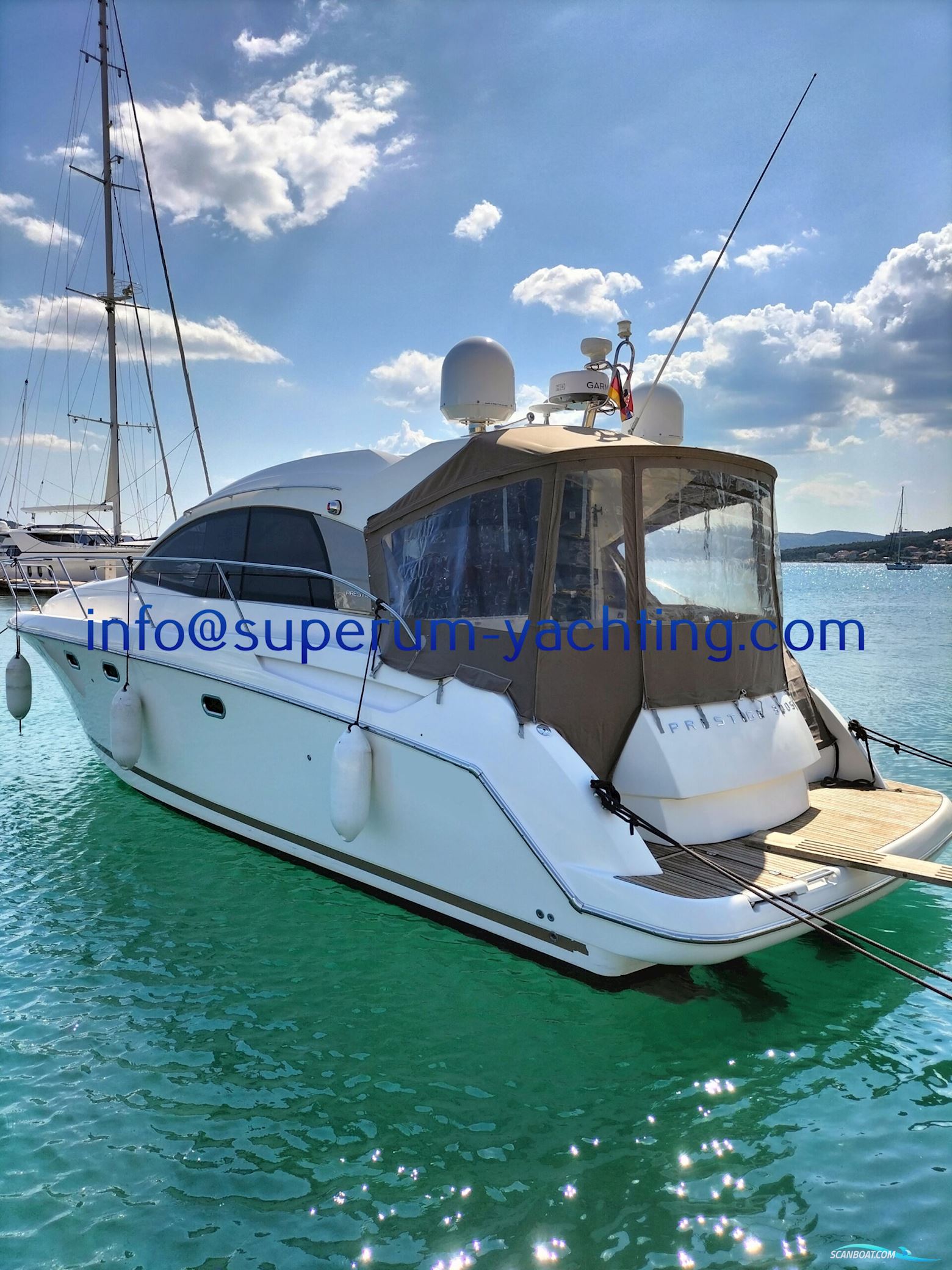 Jeanneau Prestige 390S Motorbåd 2012, med Cummins motor, Kroatien