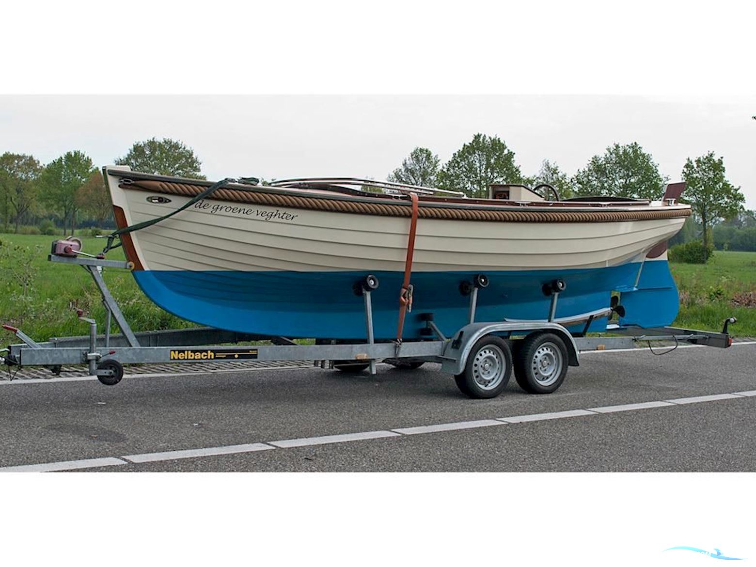 Kapiteinssloep 700 Elektrisch Motorbåd 2012, Holland