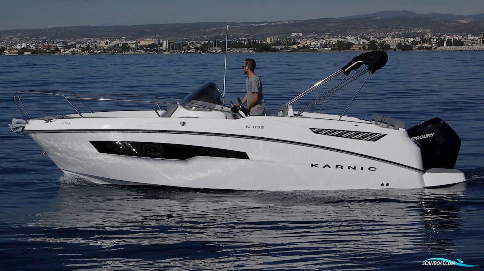 Karnic SL652 Motorbåd 2025, med Yamaha F150 motor, Danmark