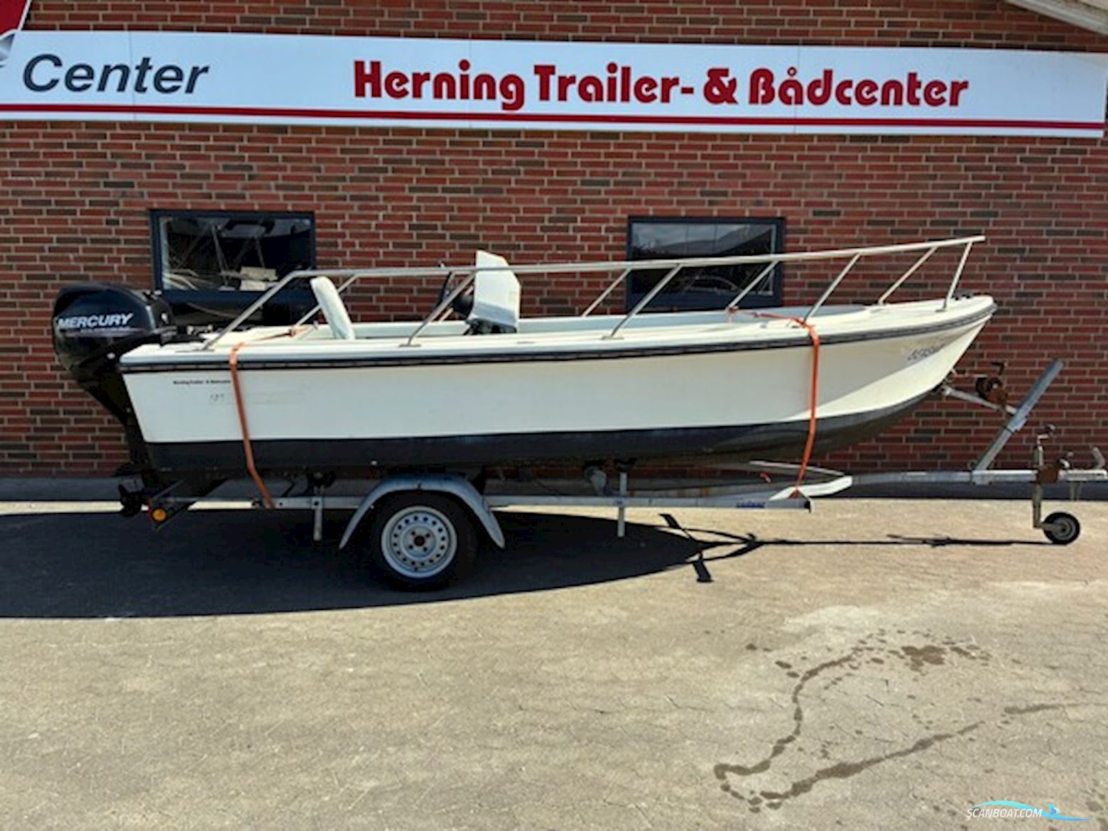 Kegnæs 470 HE m/Mercury F30 hk Elpt Efi 4-Takt og Variant Trailer Motorbåd 2025, med Mercury motor, Danmark