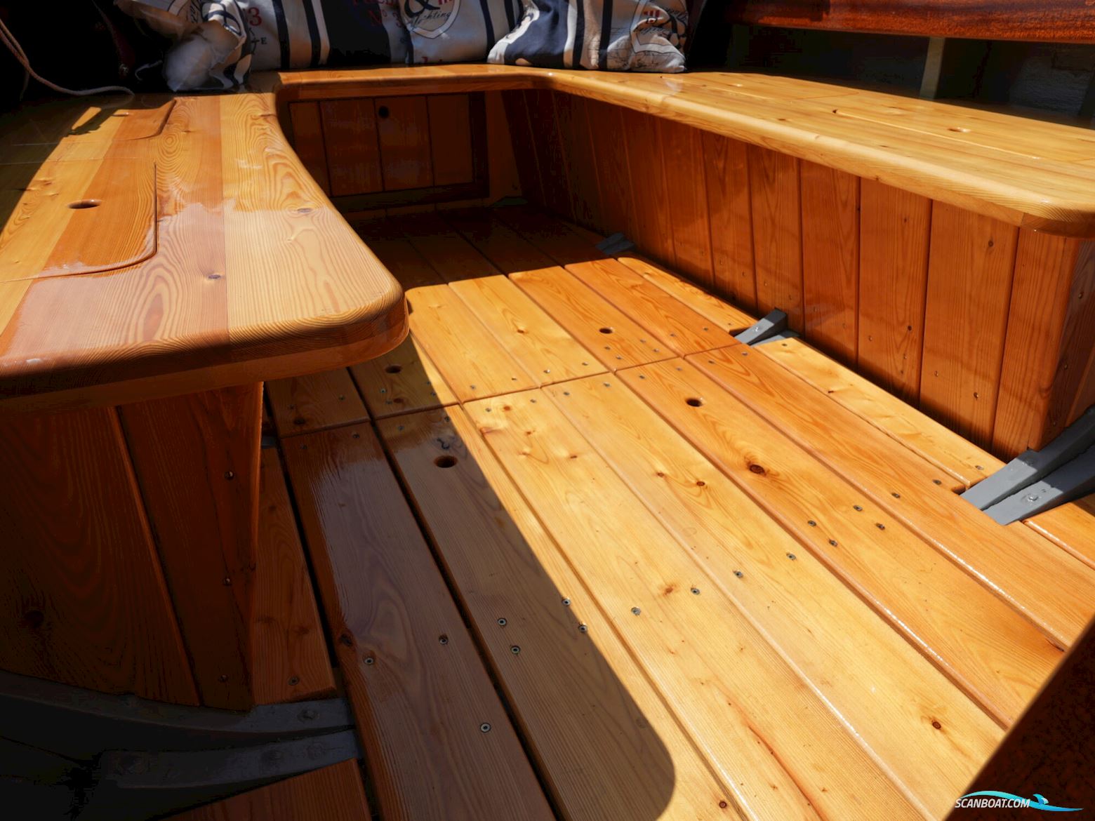 Klassieke Mahoniehouten Sloep 6.20