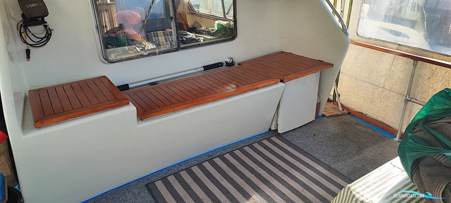 Klassisk tysk motor yacht