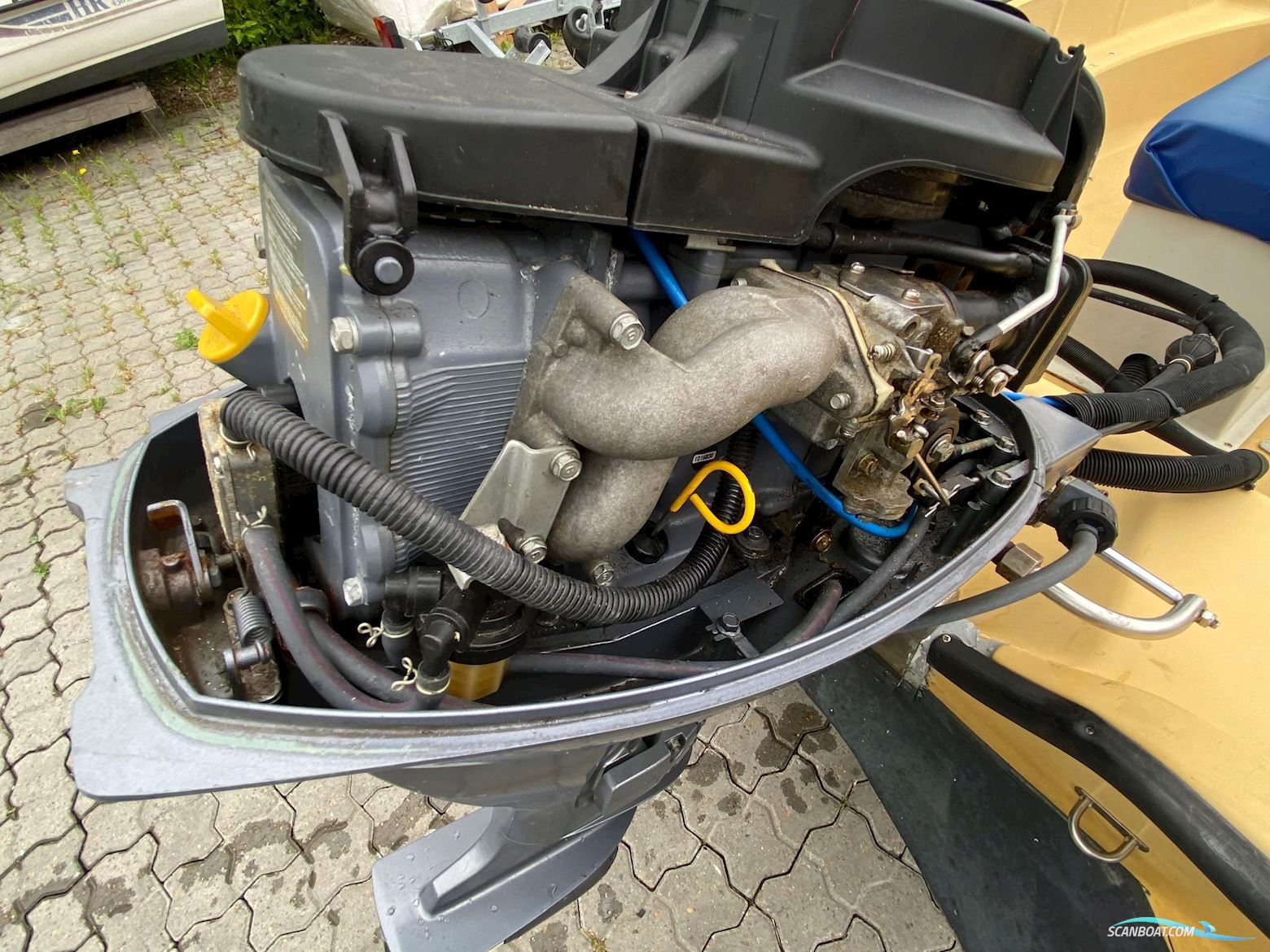 KMV WHIT Jolle med 15 hk Yamaha