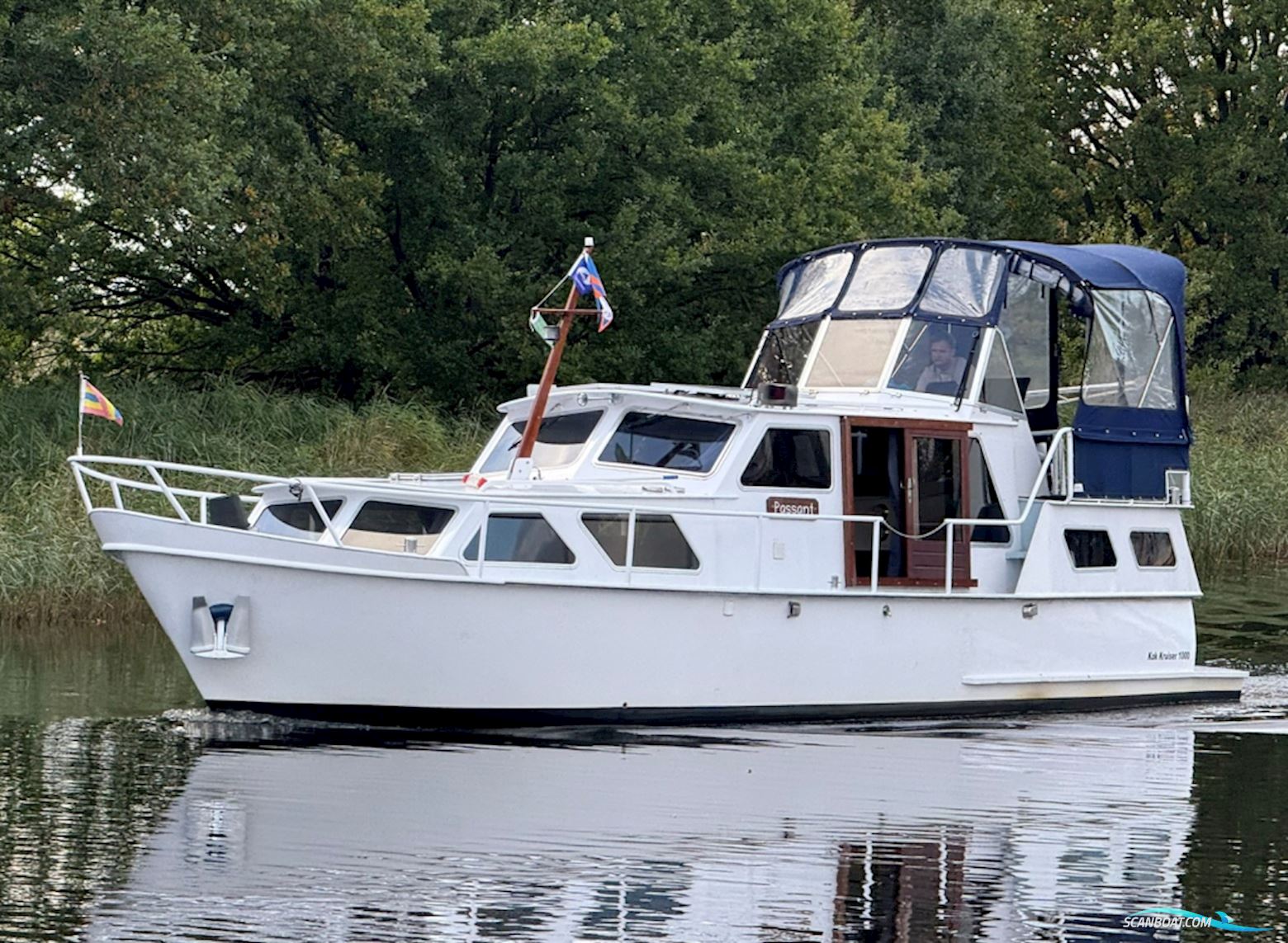 Kok Kruiser 1000 Motorbåd 1980, med Thornycroft motor, Holland