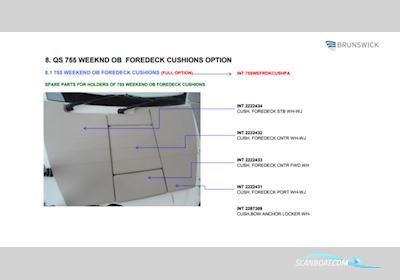 Komplet solhyndekit til Quicksilver 755 Weekend Motorbåd 2025, Danmark