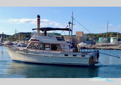 Kong And Halversen HK Island Gypsy 44 Motorbåd 1980, med Ford Lehman 120 motor, Spanien