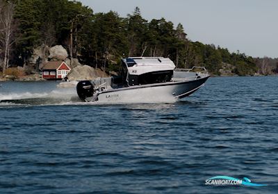 Landx X6 Aluminium Cabin Boat Motorbåd 2026, med Mercury 4 Stroke motor, Estland