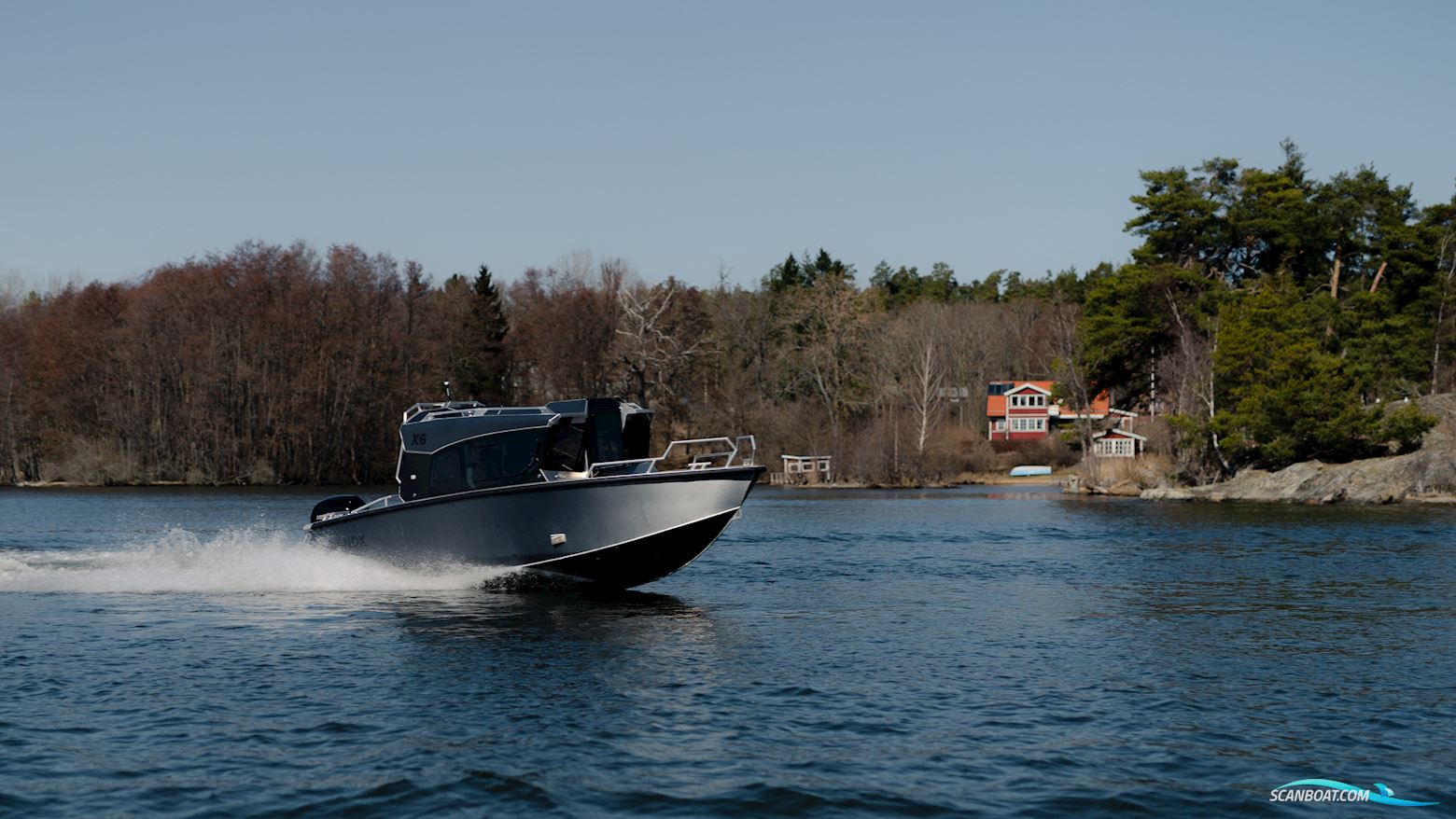 Landx X6 Aluminium Cabin Boat