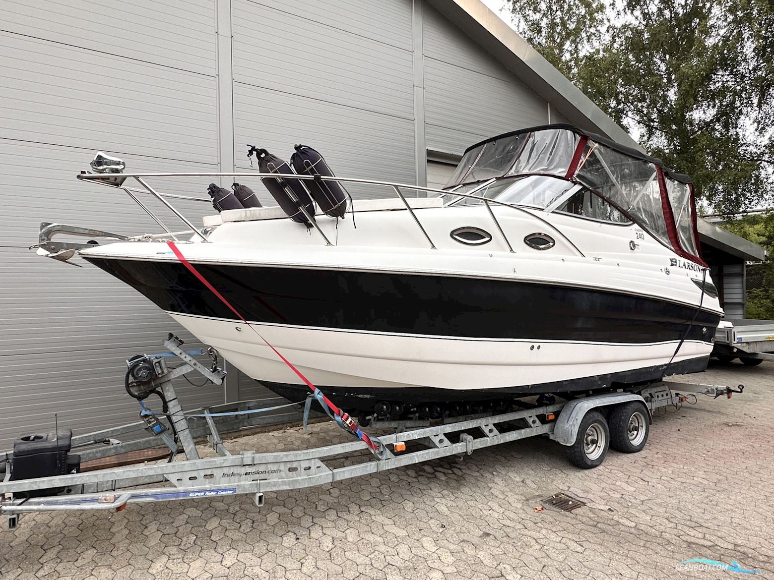 Larson 240 Cabrio Motorbåd 2009, med Volvo Penta 5,0 Gsi motor, Danmark
