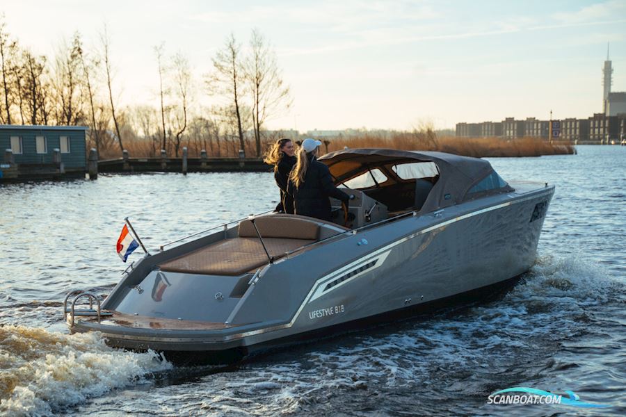 Lifestyle 818 Super Tender Med 80HK Motorbåd 2024, med Mitsubishi Craftsman motor, Danmark